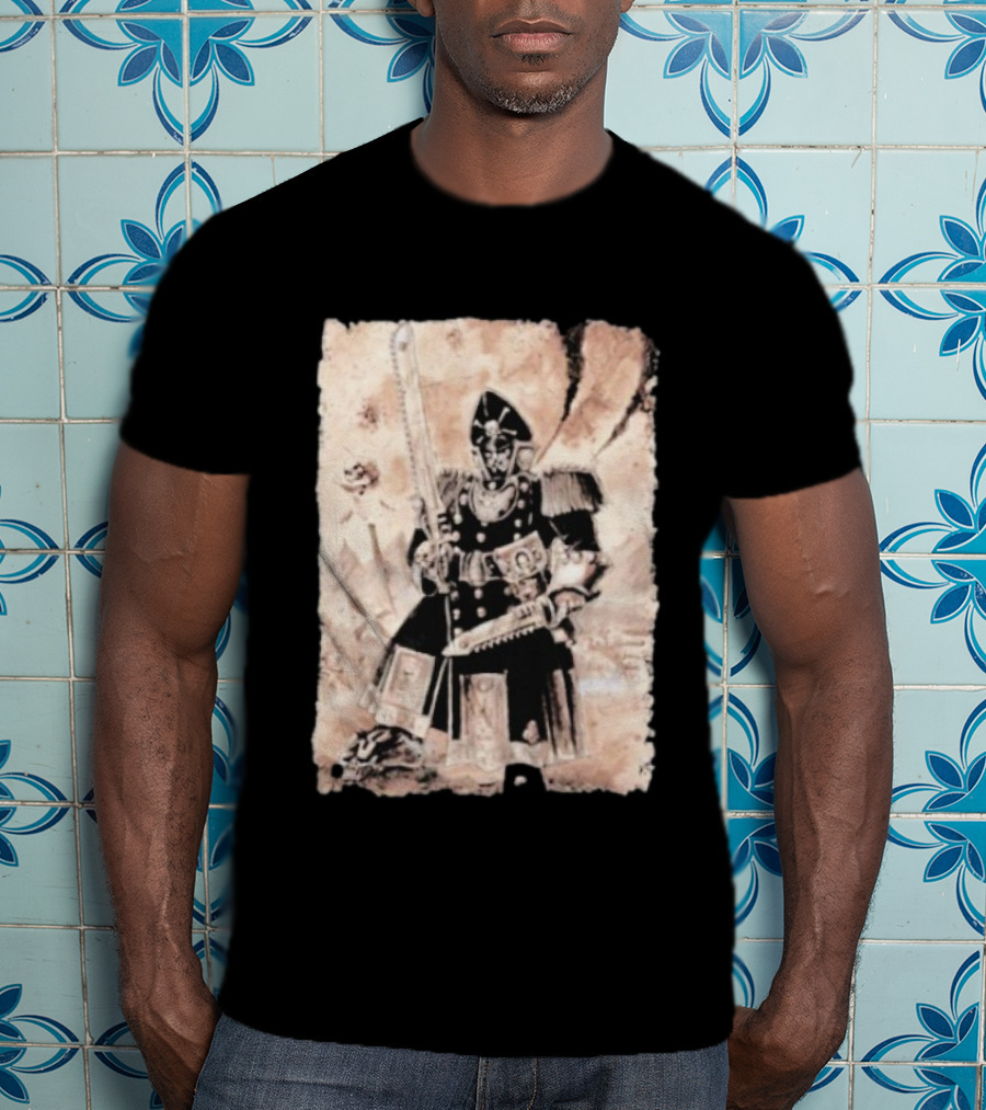 Grimdark Commissar Warhammer 40k Chainsword Artillery T-Shirt