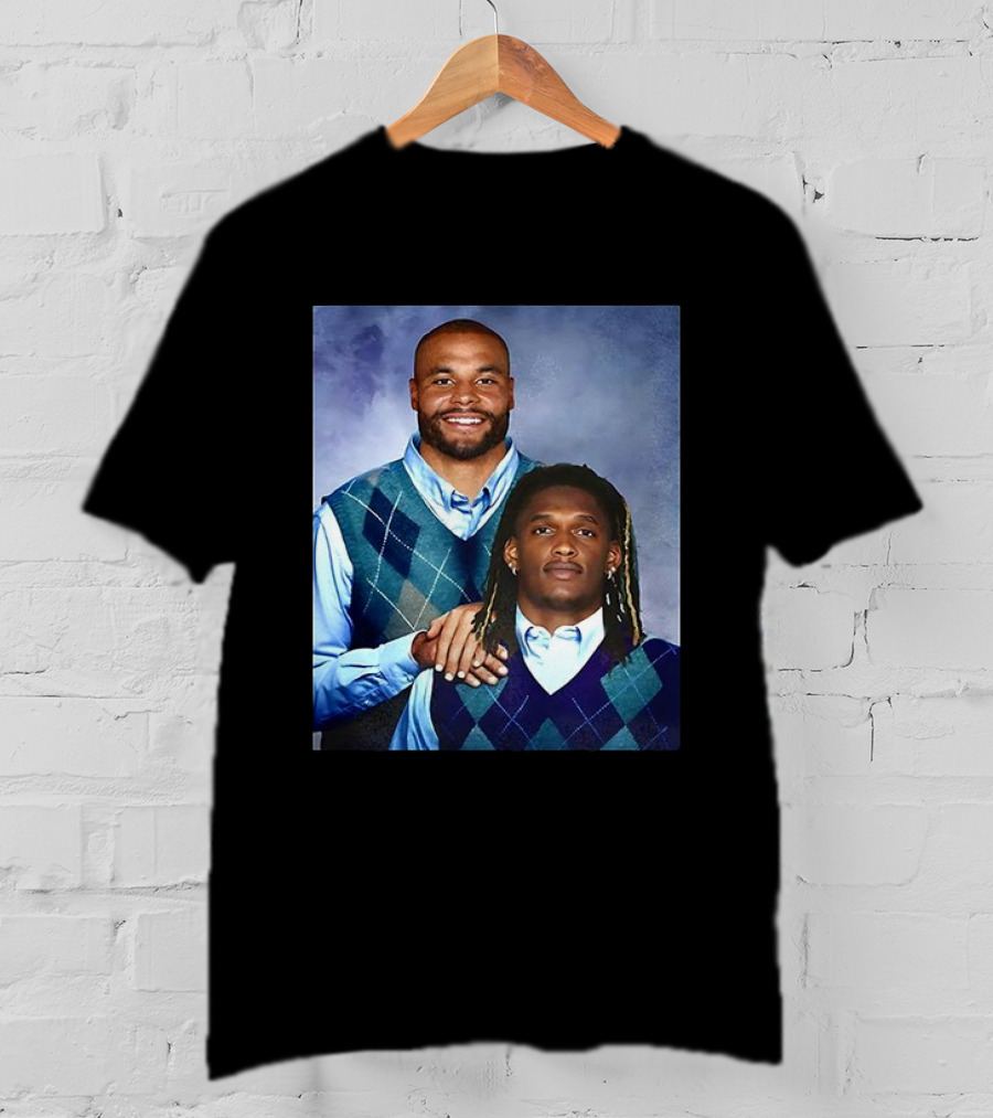 Dak Prescott Ceedee Lamb Dallas Cowboys Step Brothers NFL T-Shirt