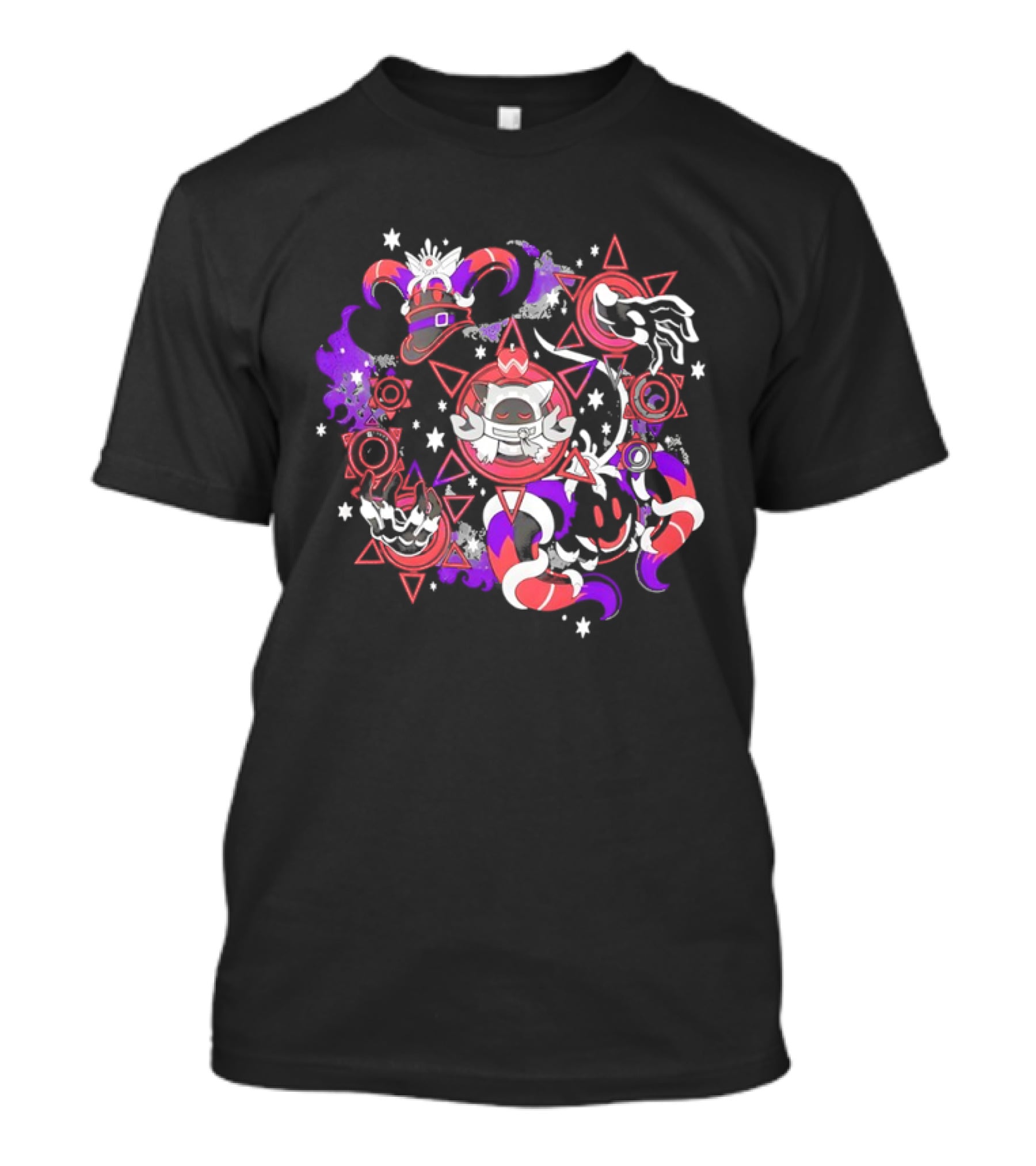 Magolor Kirby Games Rejected Regalia Cosmic Star Circle T-Shirt