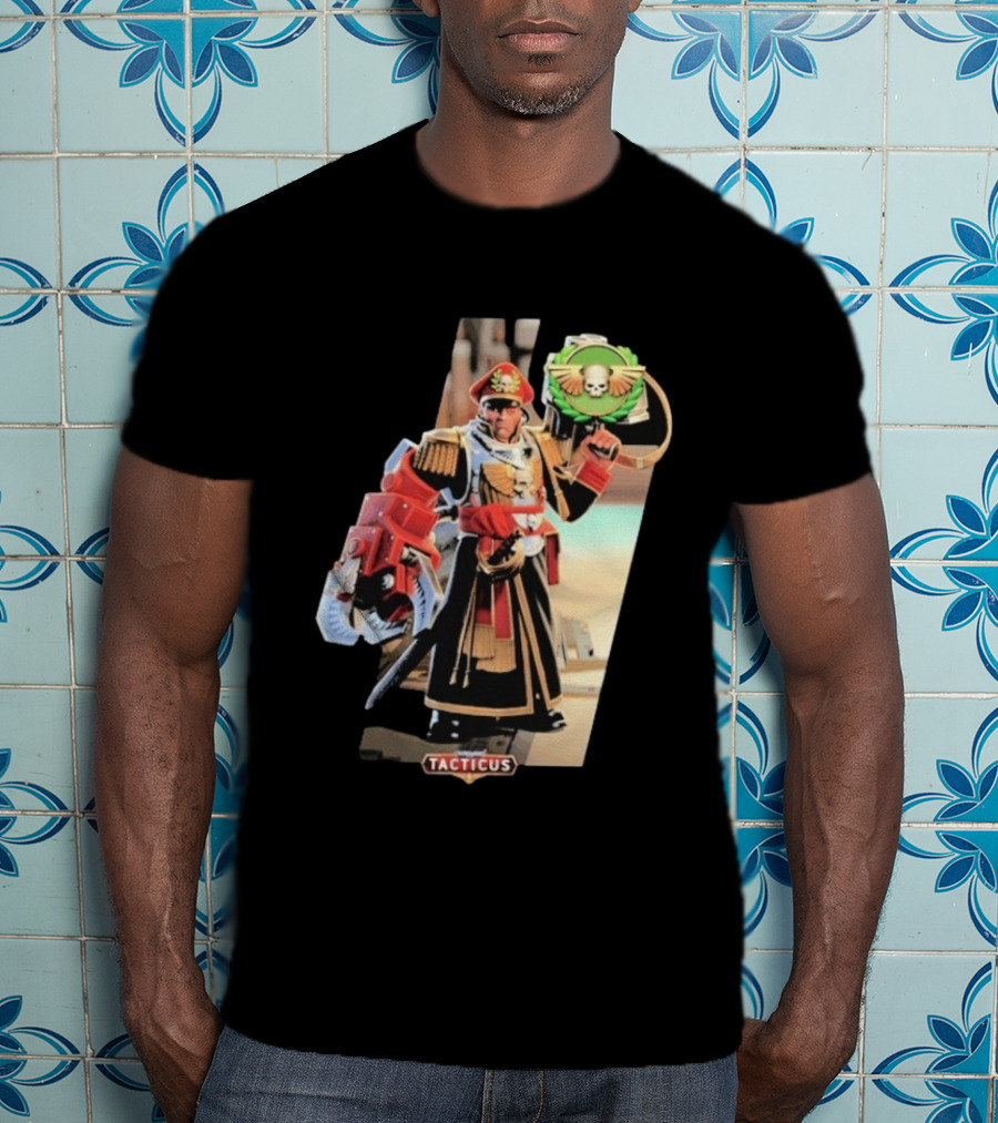 Warhammer 40 000 Tacticus Commissar Yarrick Iconic T-Shirt