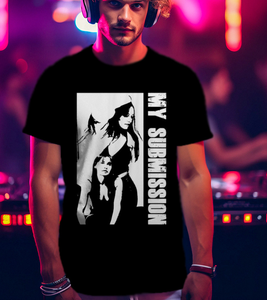 My Submission Retro Warrior Bold Monochrome T-Shirt