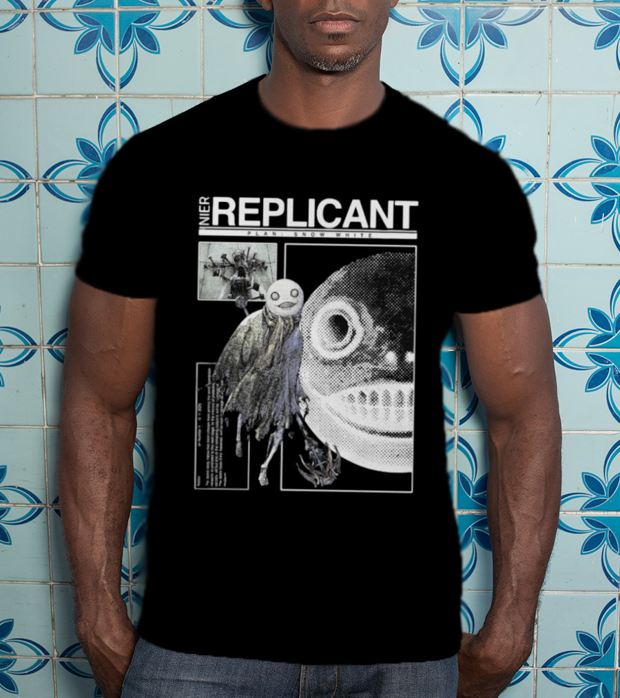 NieR Replicant Plant Snow White Character Illustration Iconic T-Shirt