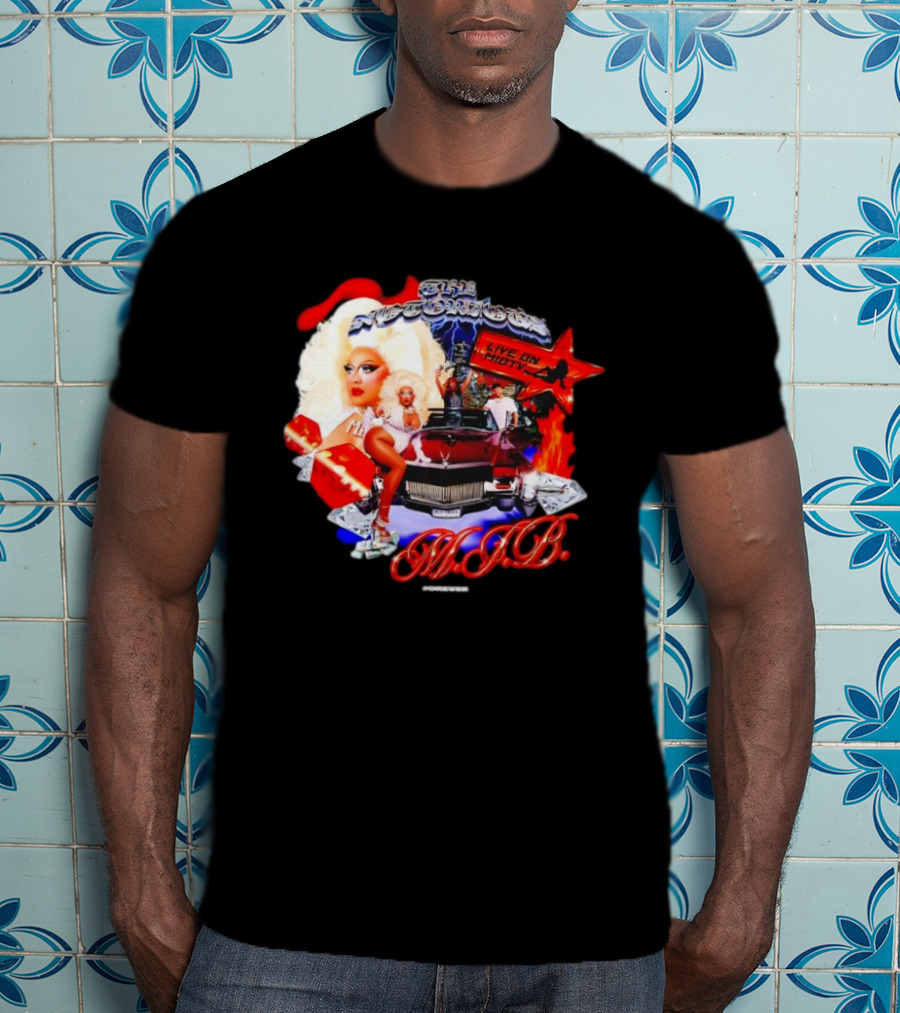 The Notorious B.I.G Live On MIBTV With Glamour Star In Red Car Scene T-Shirt