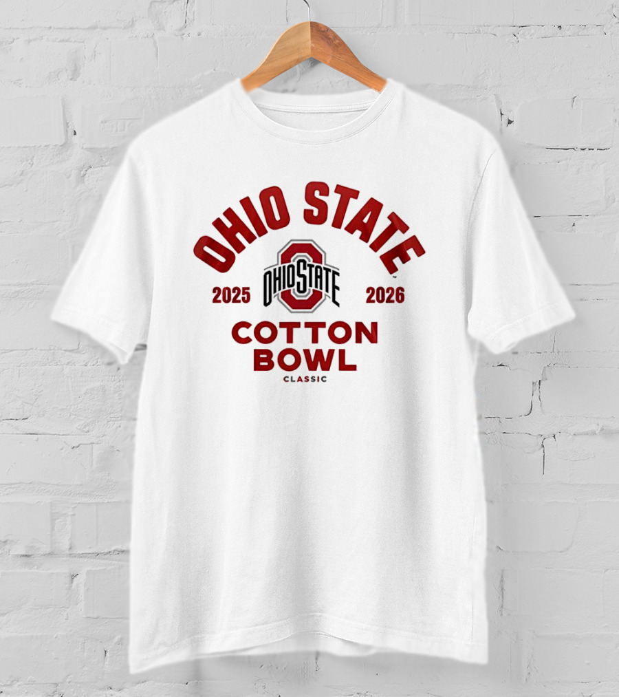 Ohio State Buckeyes 2025 2026 Cotton Bowl T-Shirt