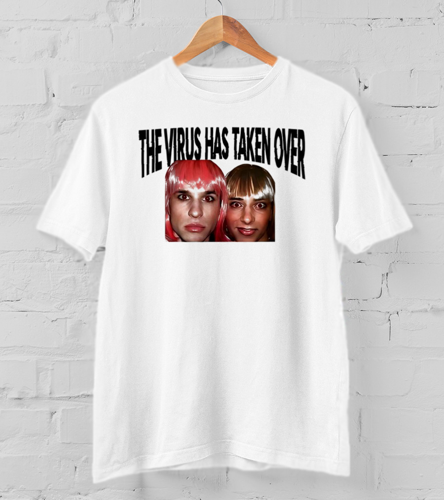 Martin And Hamzah Faces Virus Takeover T-Shirt