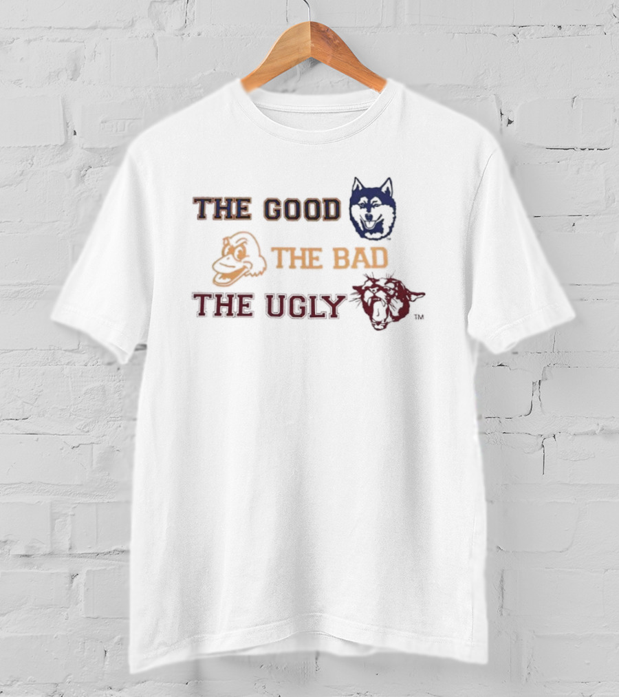 Washington Huskies The Good Oregon Ducks The Bad Washington State Cougars The Ugly T-Shirt