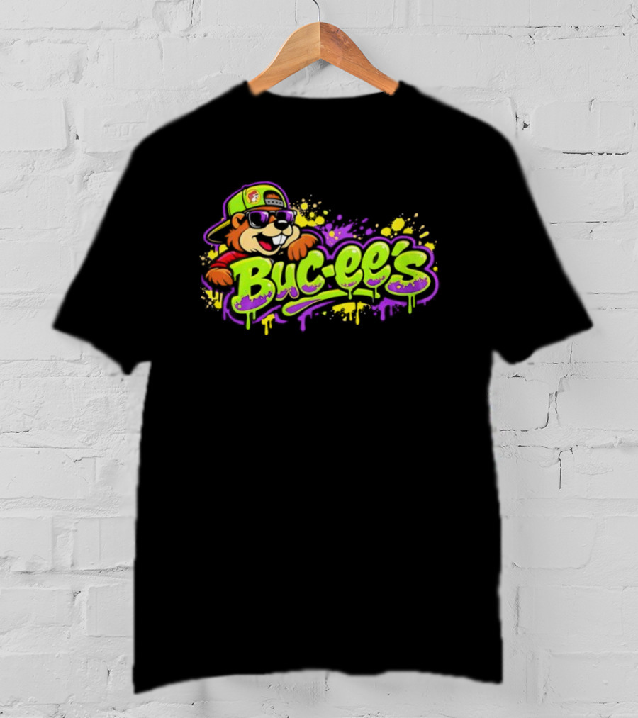Buc Ee's 6 7 Hip Hop Streetwear Vibes With Cool Shades And Cap T-Shirt