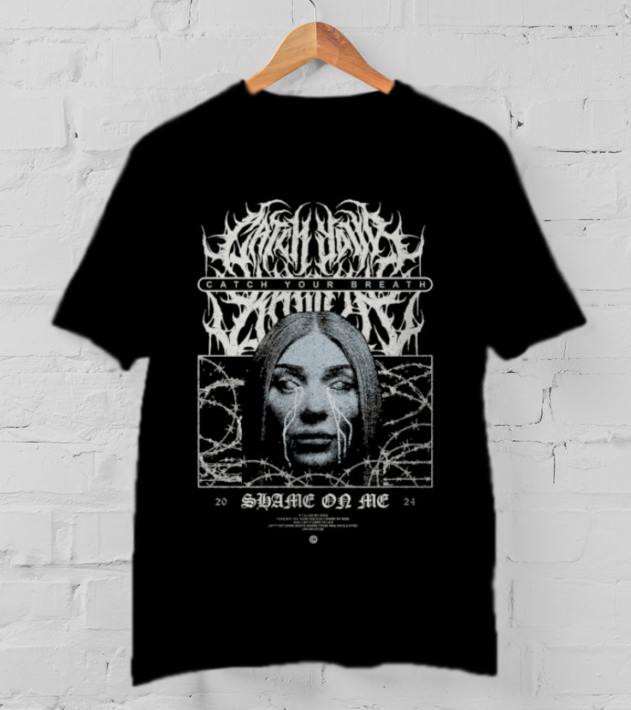 Catch Your Breath Shame On Me 2024 Album T-Shirt