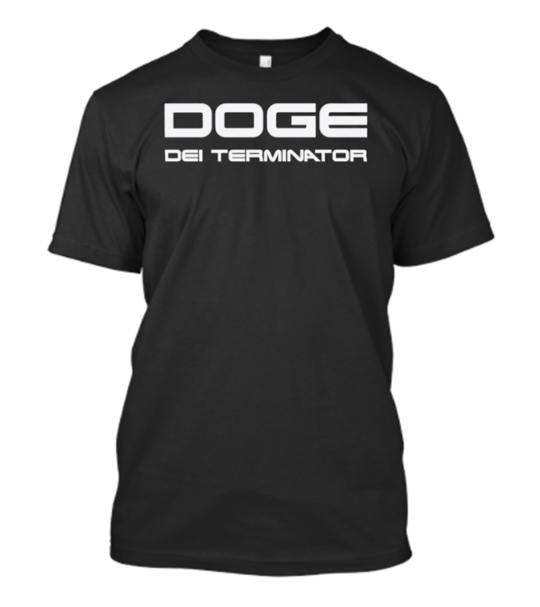 DOGE Dei Terminator Meme Cryptocurrency Cyborg T-Shirt