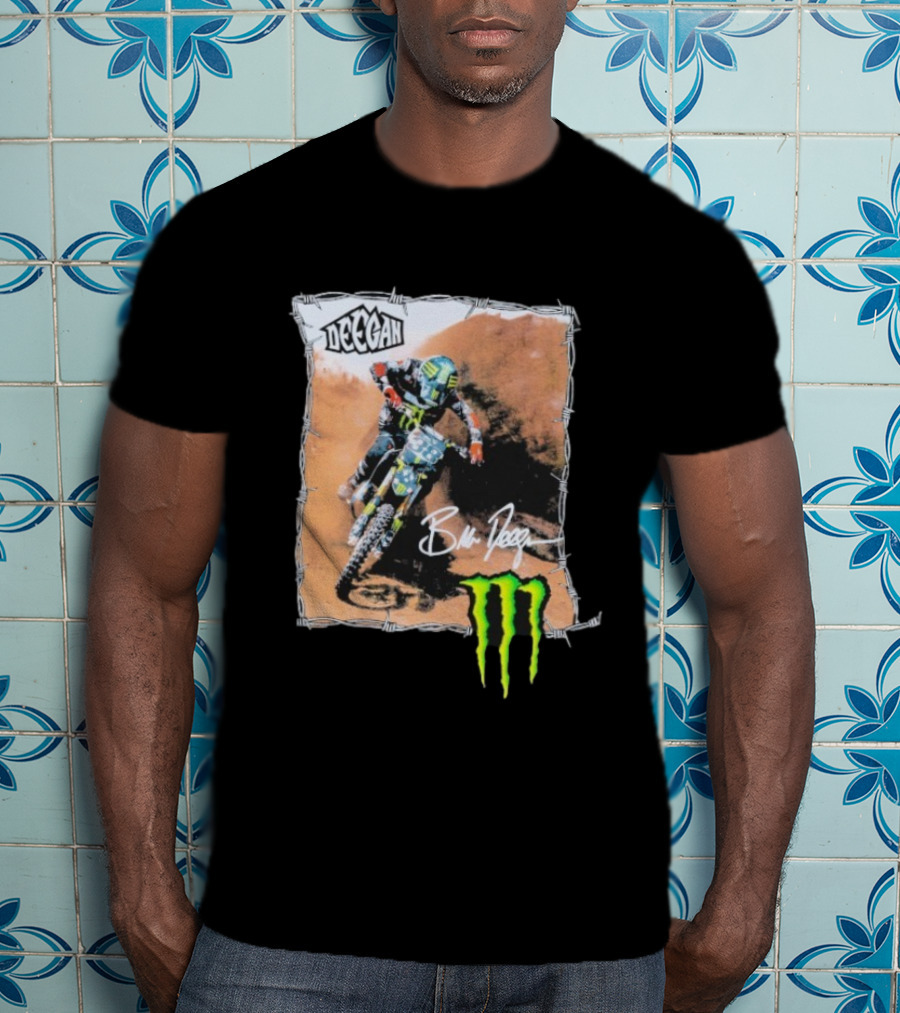 Deegan Monster Energy Motocross Barbed Wire T-Shirt