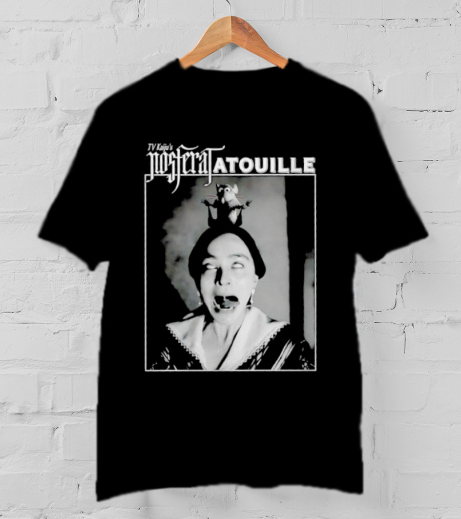 TV Kaiju Nosferatatouille Horror Rat Vampire Mashup T-Shirt