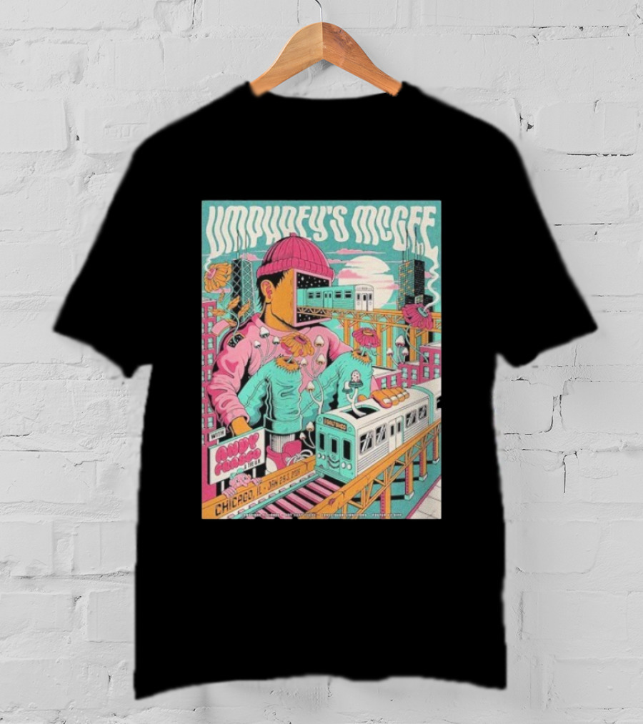 Umphrey's McGee Chicago January 2 3 2026 The Salt Shed With Twiddle T-Shirt