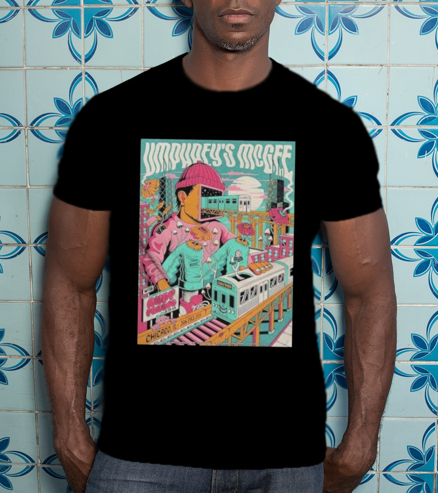 Umphrey's McGee Chicago January 2 3 2026 The Salt Shed With Twiddle T-Shirt