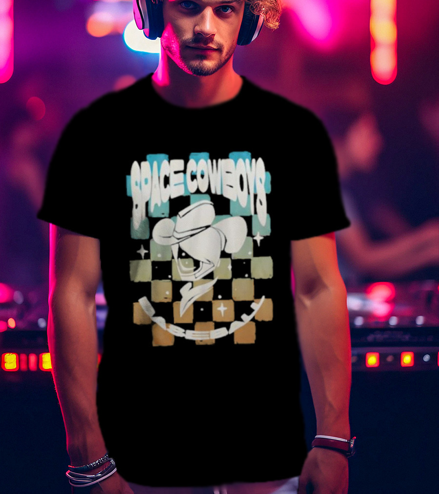 Sugar Land Space Cowboys Retro Astronaut T-Shirt