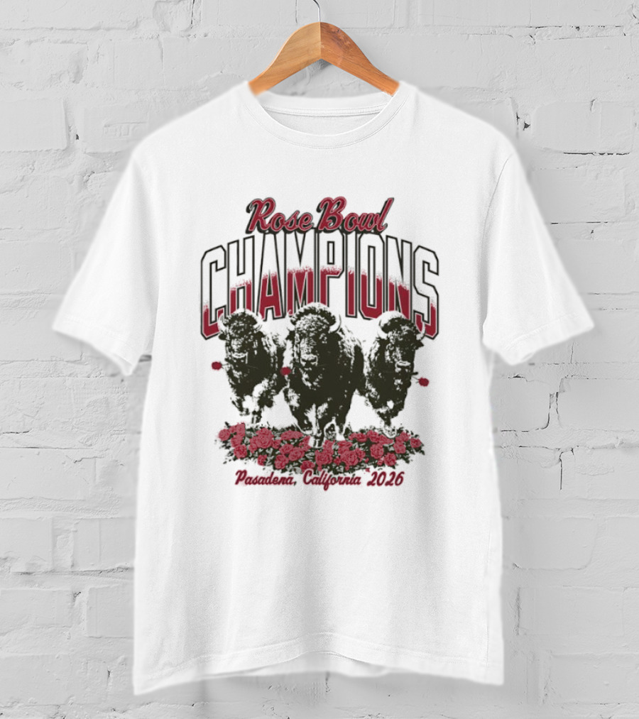 Rose Bowl Champions Pasadena California 2026 T-Shirt