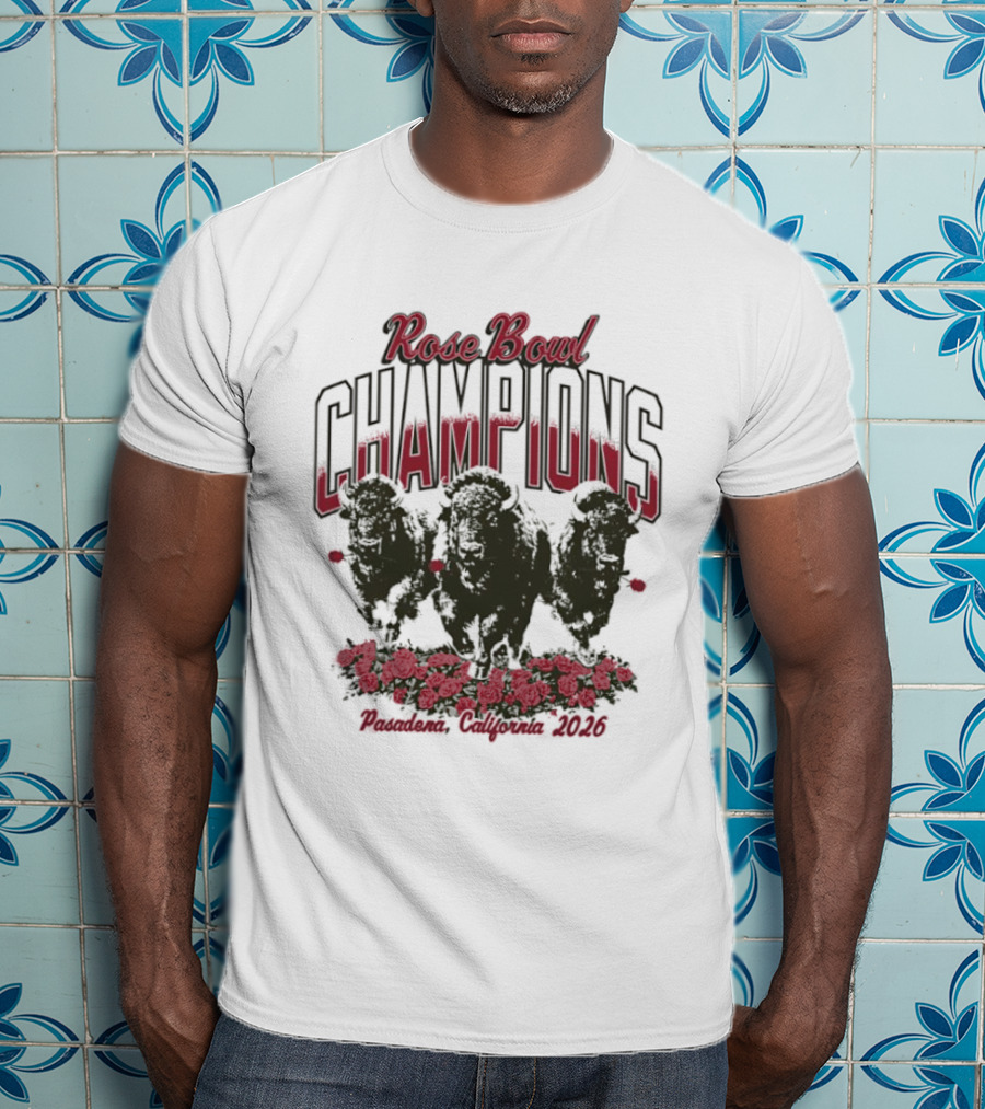 Rose Bowl Champions Pasadena California 2026 T-Shirt