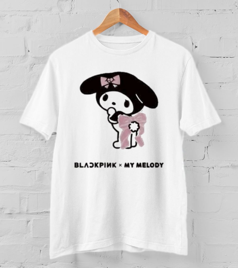 BLACKPINK X My Melody World Tour Tokyo January 2026 Sanrio Collaboration T-Shirt