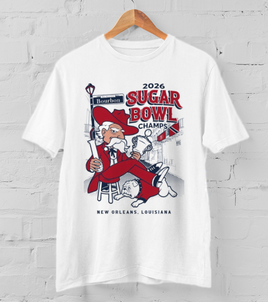 2026 Sugar Bowl Champs Ole Miss Rebels New Orleans Louisiana T-Shirt