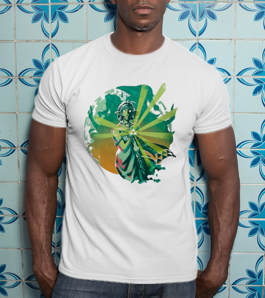 Princess Zelda Zeldathon Mythos Series Tears Of The Kingdom Iconic Fantasy Adventure T-Shirt