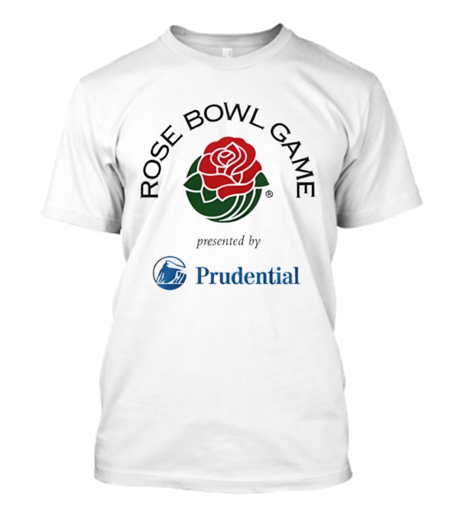 Rose Bowl Game Presented By Prudential Red Rose T-Shirt