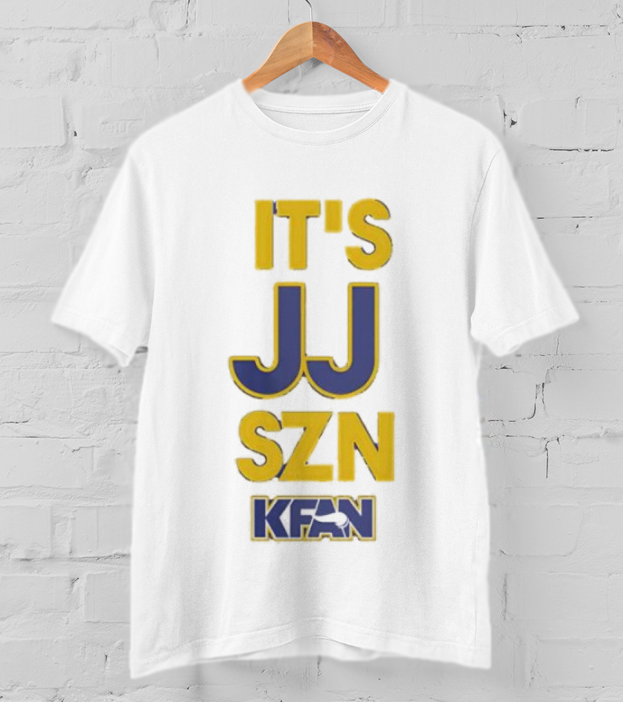 It's JJ Szn Kfan Justin Jefferson Minnesota Vikings Football Season T-Shirt
