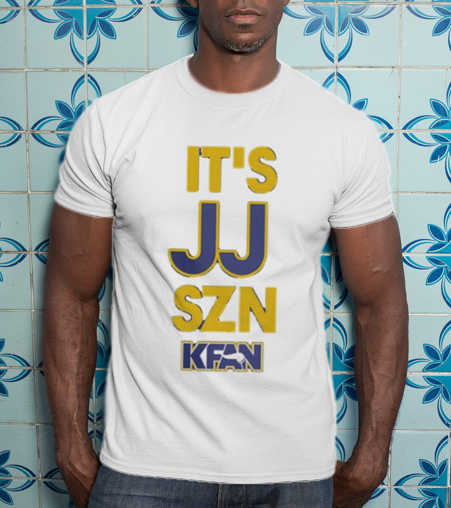 It's JJ Szn Kfan Justin Jefferson Minnesota Vikings Football Season T-Shirt