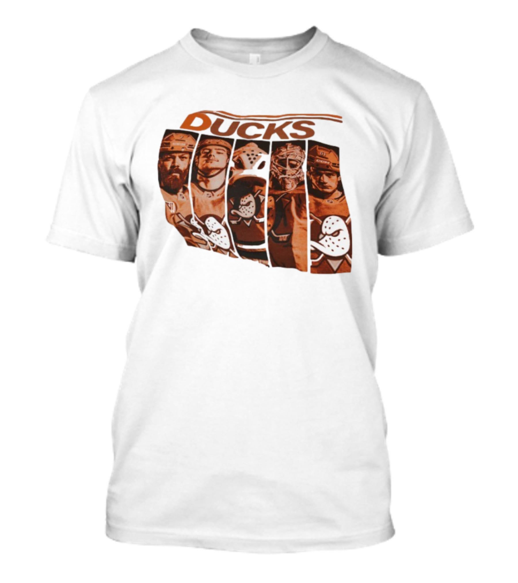 Y2K Anaheim Ducks Vintage Team Players Hockey Aesthetic T-Shirt