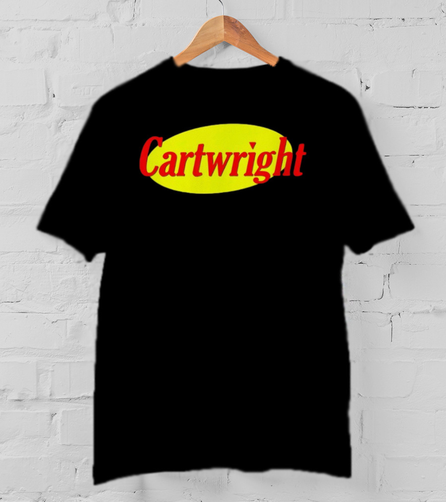 Cartwright Seinfeld Yellow Oval Iconic T-Shirt