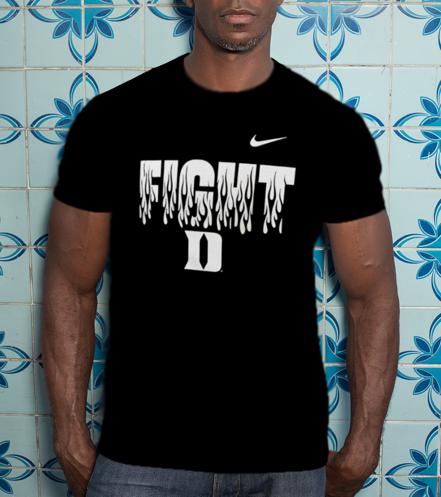 Nike Fight Duke Blue Devils D Dripping T-Shirt