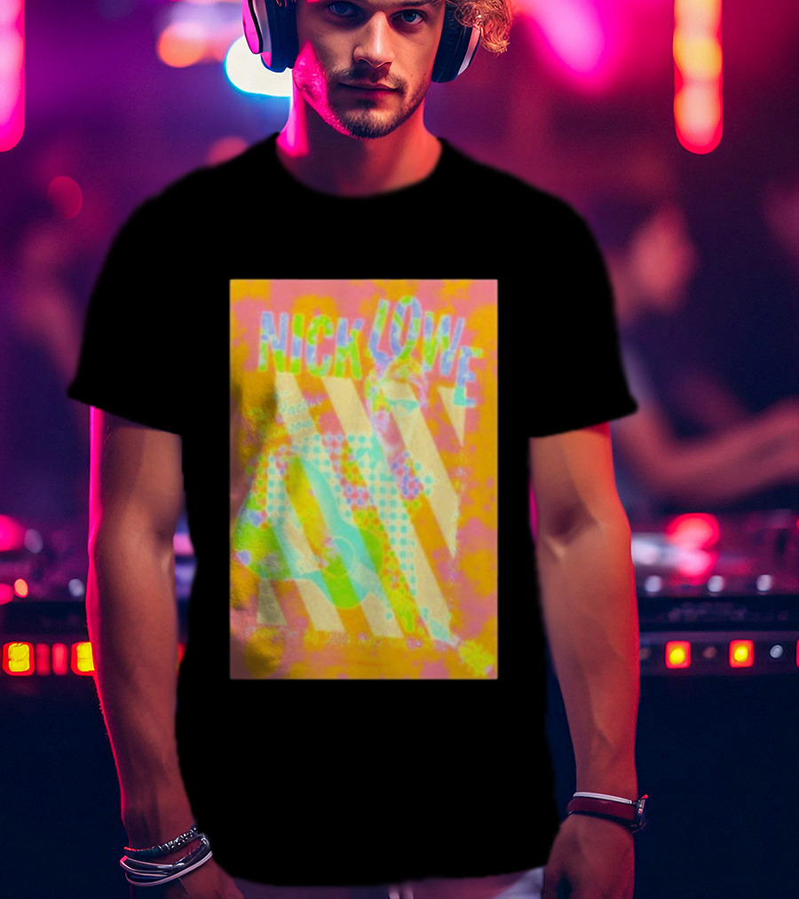 Nick Lowe The Catalyst Santa Cruz March 30 2026 T-Shirt