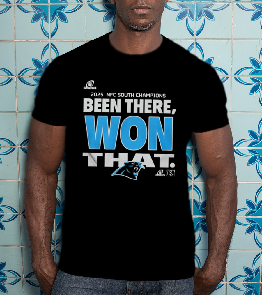 2025 NFC South Champions Been There Won That Panthers T-Shirt