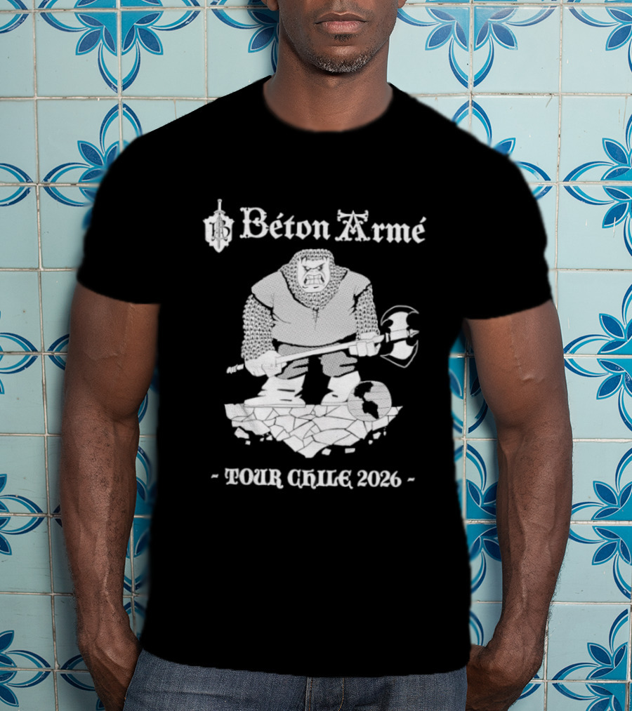 Béton Armé Tour Chile 2026 T-Shirt
