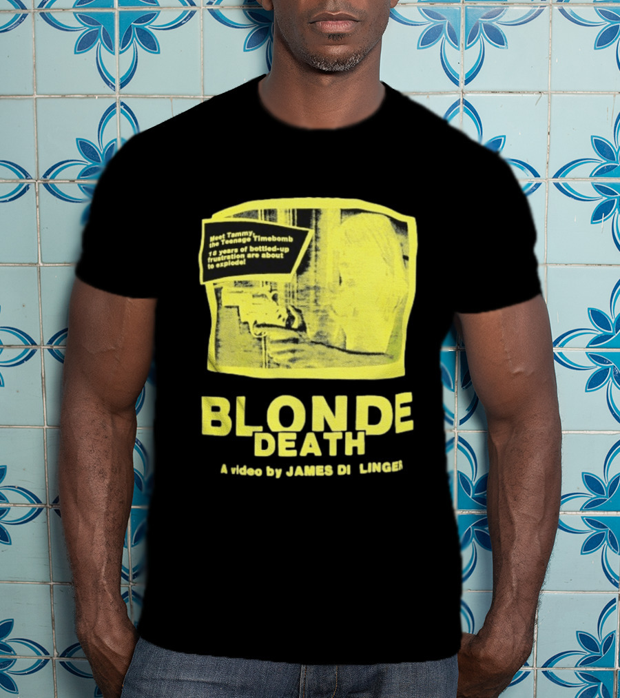 Blonde Death Teenage Timebomb Video By James D Lange 12 Years Frustration Explosion T-Shirt