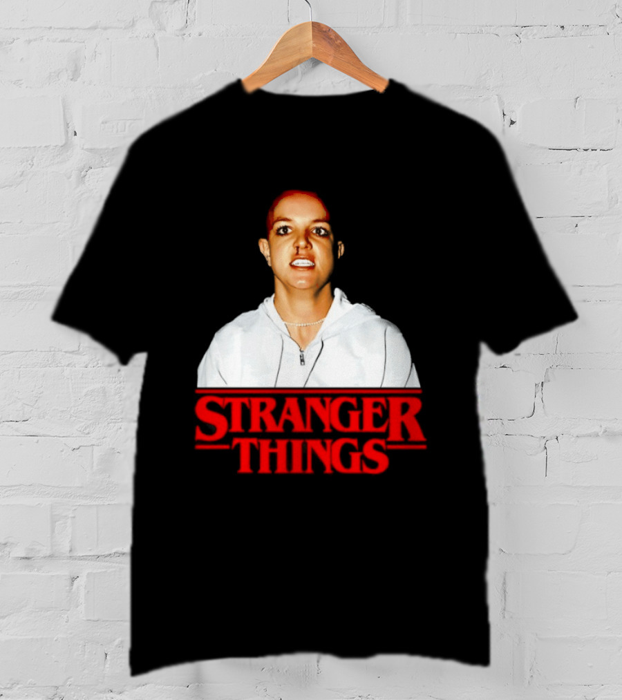 Britney Spears Stranger Things Pop Culture T-Shirt