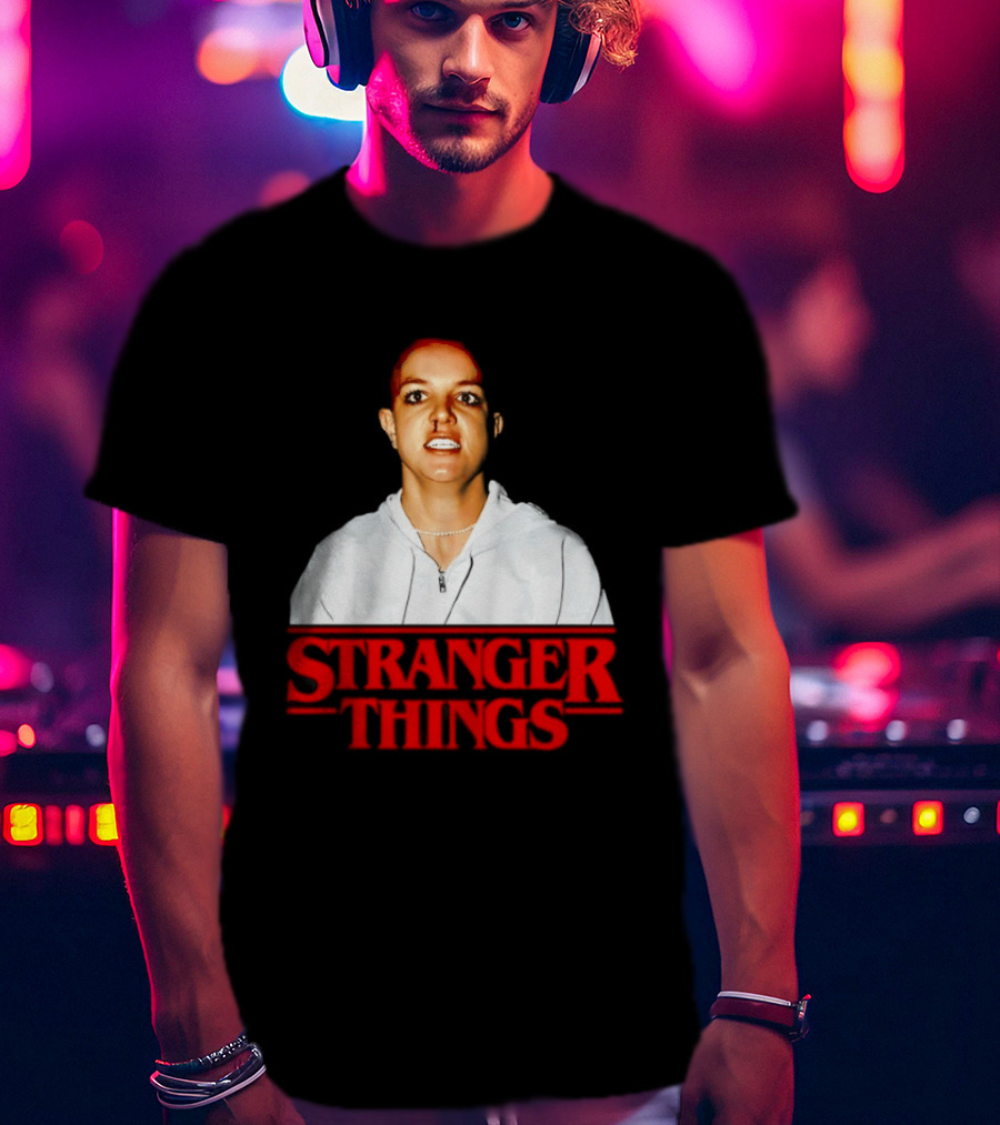 Britney Spears Stranger Things Pop Culture T-Shirt