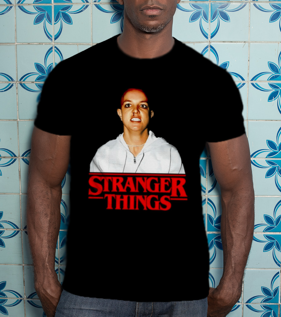 Britney Spears Stranger Things Pop Culture T-Shirt