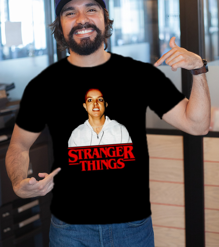 Britney Spears Stranger Things Pop Culture T-Shirt