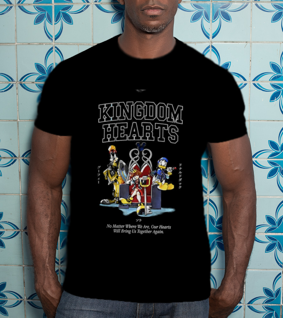 Kingdom Hearts Our Hearts Will Bring Us Together Again T-Shirt