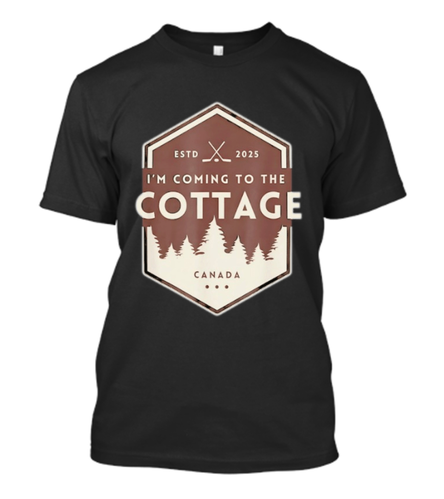 I'm Coming To The Cottage ESTD 2025 Canada T-Shirt