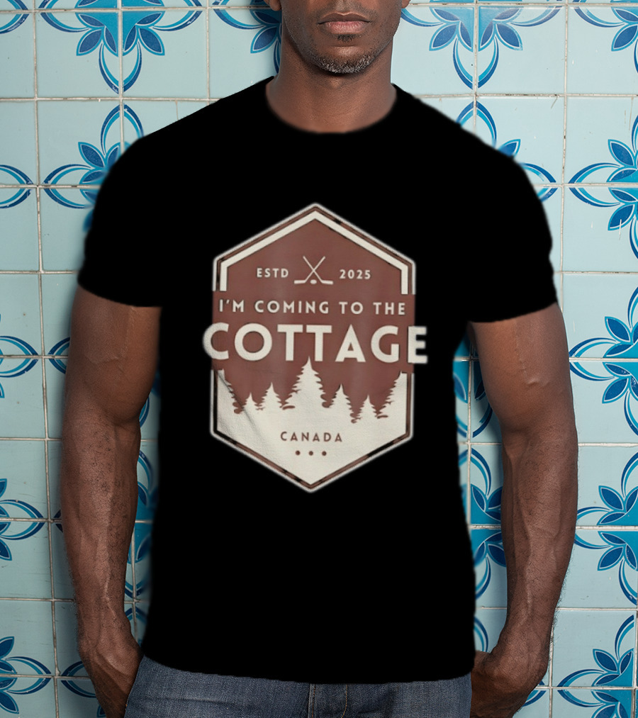 I'm Coming To The Cottage ESTD 2025 Canada T-Shirt
