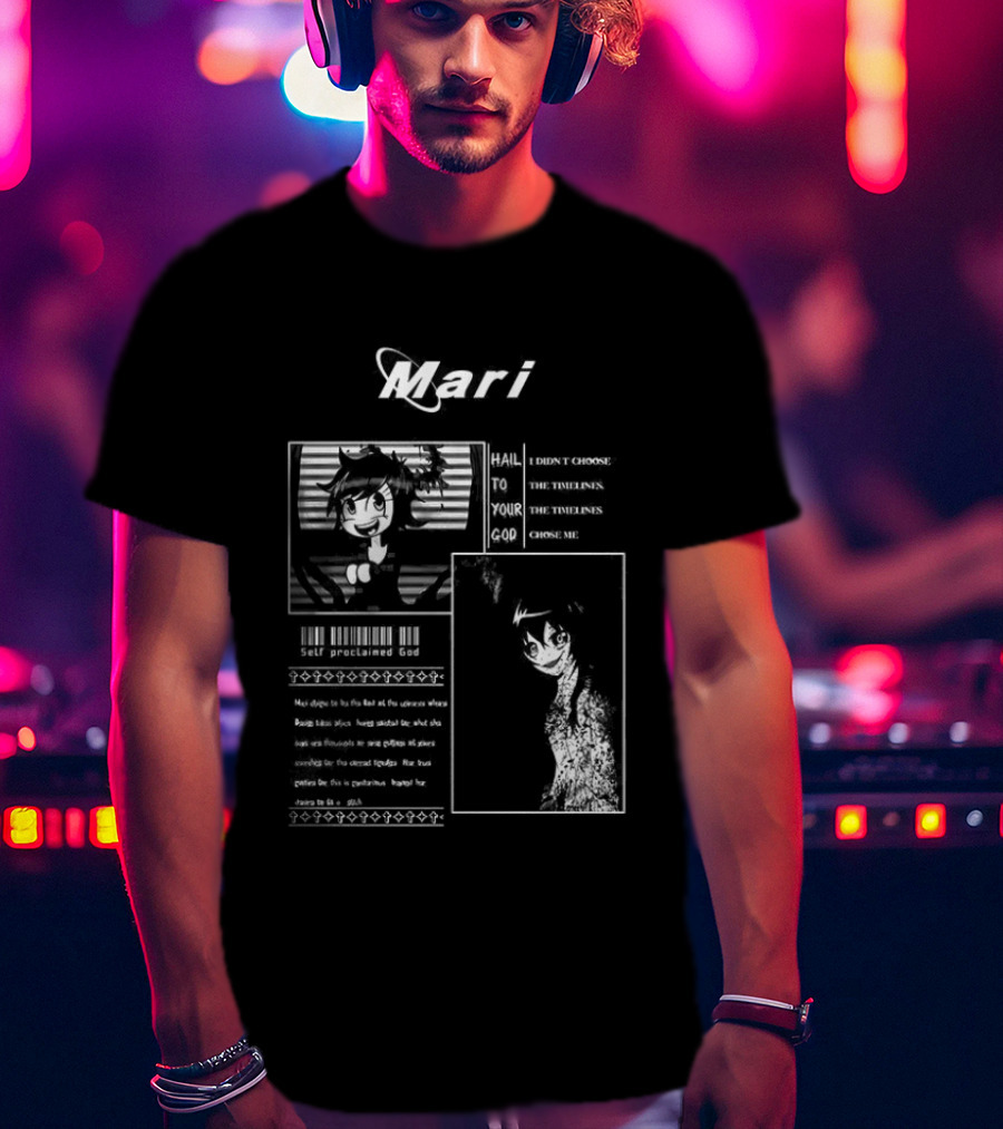 Super Joy Mari Hail To Your God Gaming Star T-Shirt
