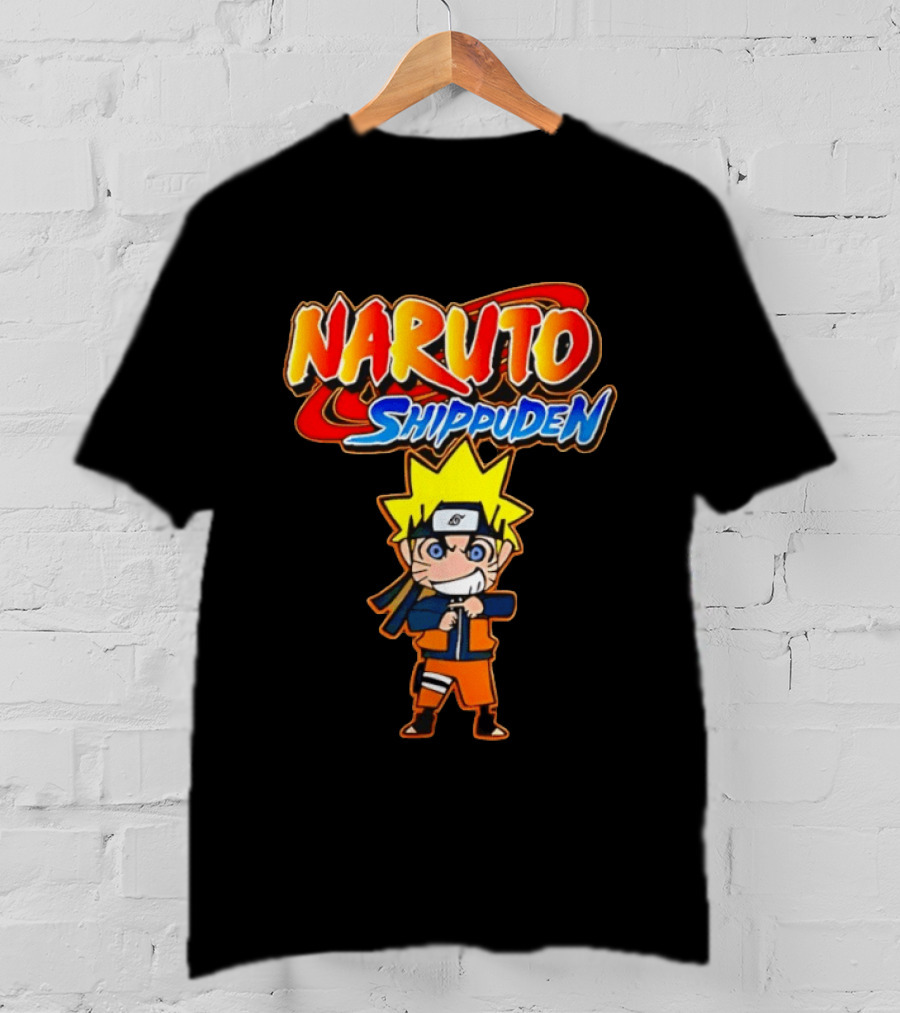 Naruto Shippuden Atlanta Hawks Crossover Featuring Naruto Uzumaki T-Shirt