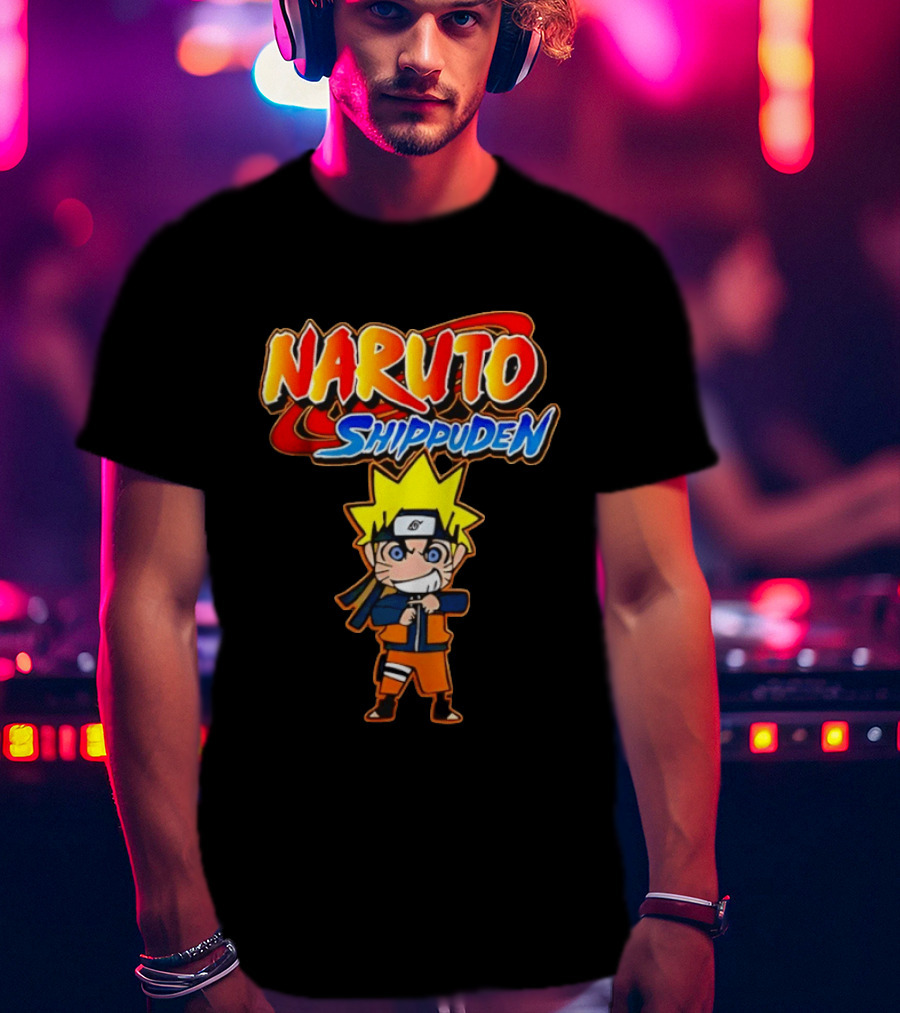 Naruto Shippuden Atlanta Hawks Crossover Featuring Naruto Uzumaki T-Shirt