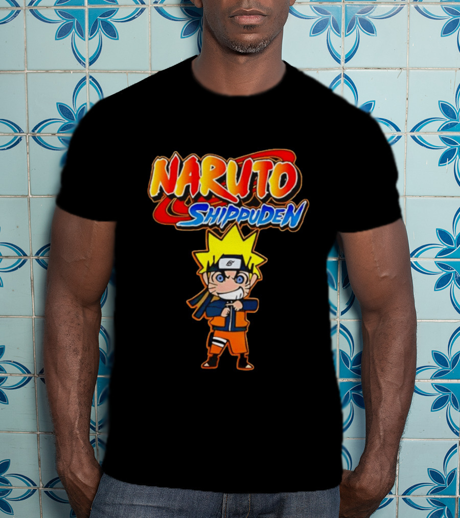 Naruto Shippuden Atlanta Hawks Crossover Featuring Naruto Uzumaki T-Shirt