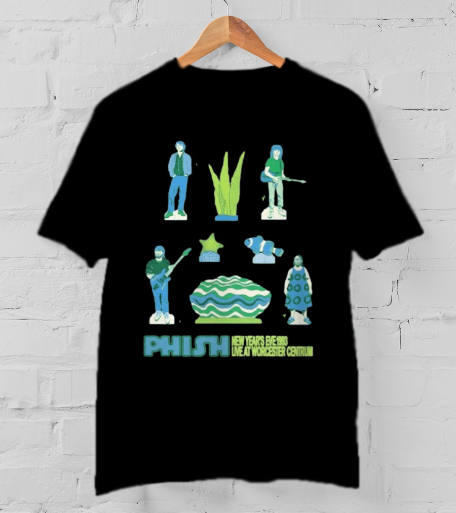 Phish New Year’s Eve 1993 Live At Worcester Centrum T-Shirt