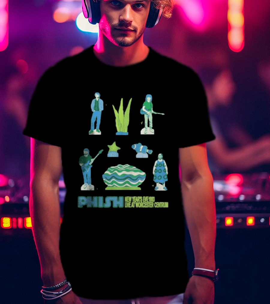 Phish New Year’s Eve 1993 Live At Worcester Centrum T-Shirt