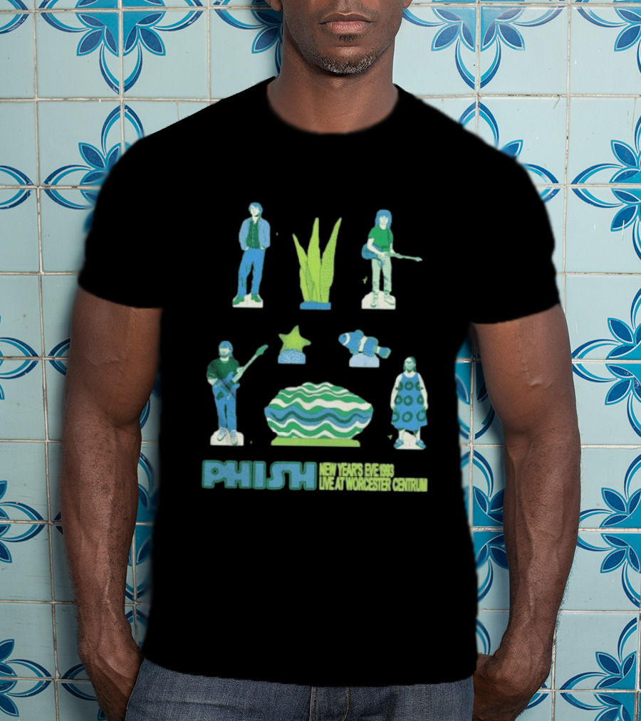 Phish New Year’s Eve 1993 Live At Worcester Centrum T-Shirt