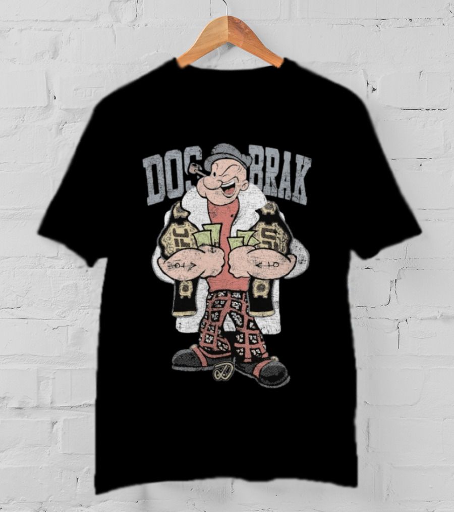 Popeye Mink Cash Style Dosbrak Champ T-Shirt
