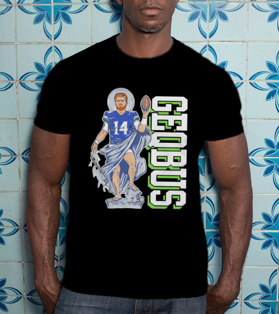 Sam Darnold Sea Geqbus Football Halo 14 Jersey T-Shirt