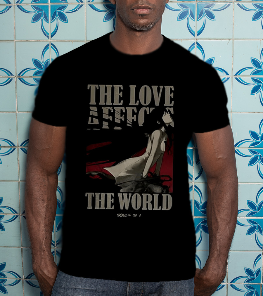The Love Affects The World Vintage Statue Art Influence T-Shirt